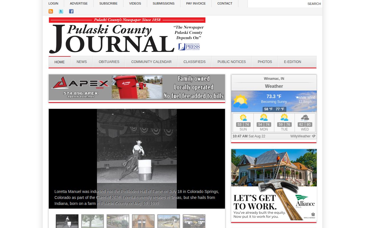 Pulaski County Journal arrest news and local record coverage